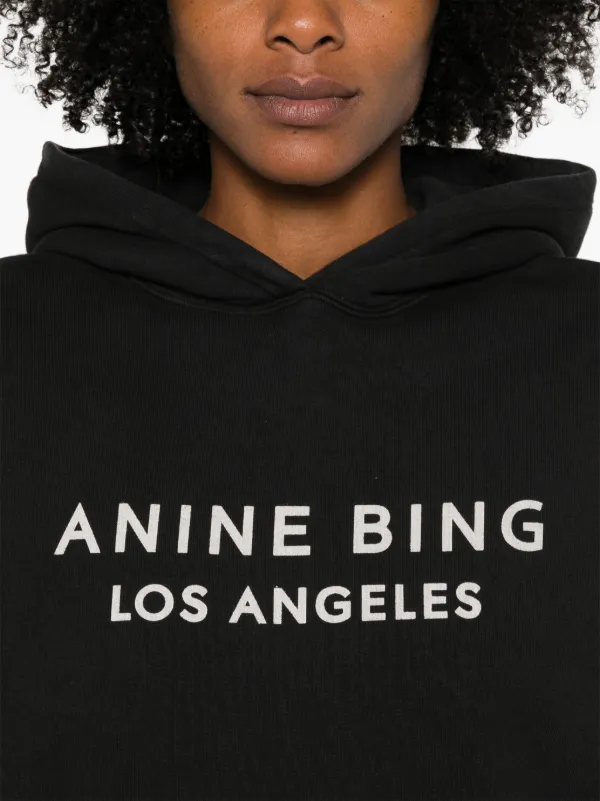 ANINE BING Alto Hoodie | Black | FARFETCH ANINE BING Alto Hoodie | Black | FARFETCH