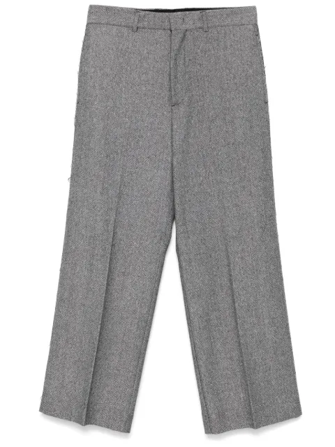 Iceberg pantalones con motivo de espiga