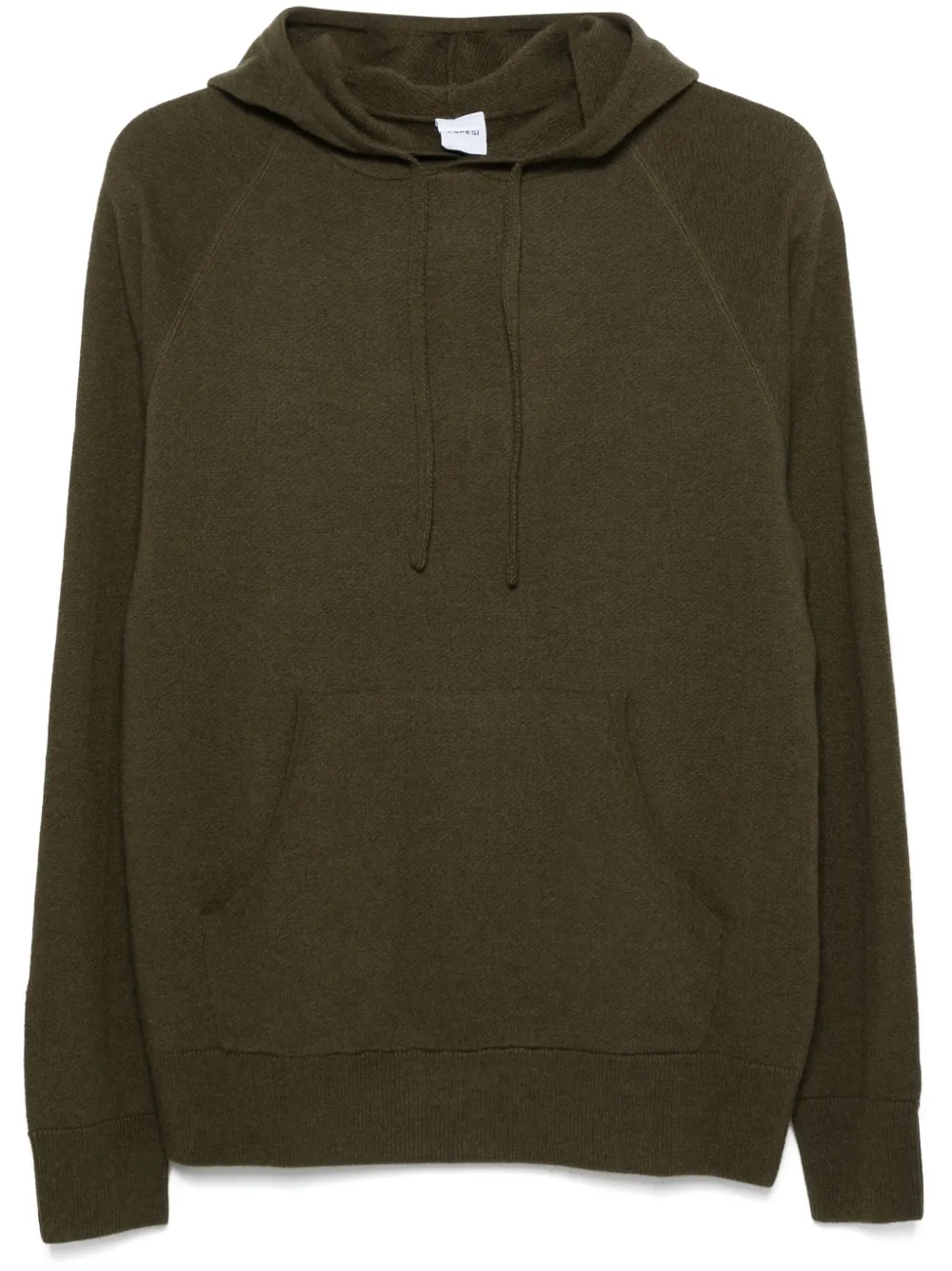 ASPESI Wollen hoodie Groen