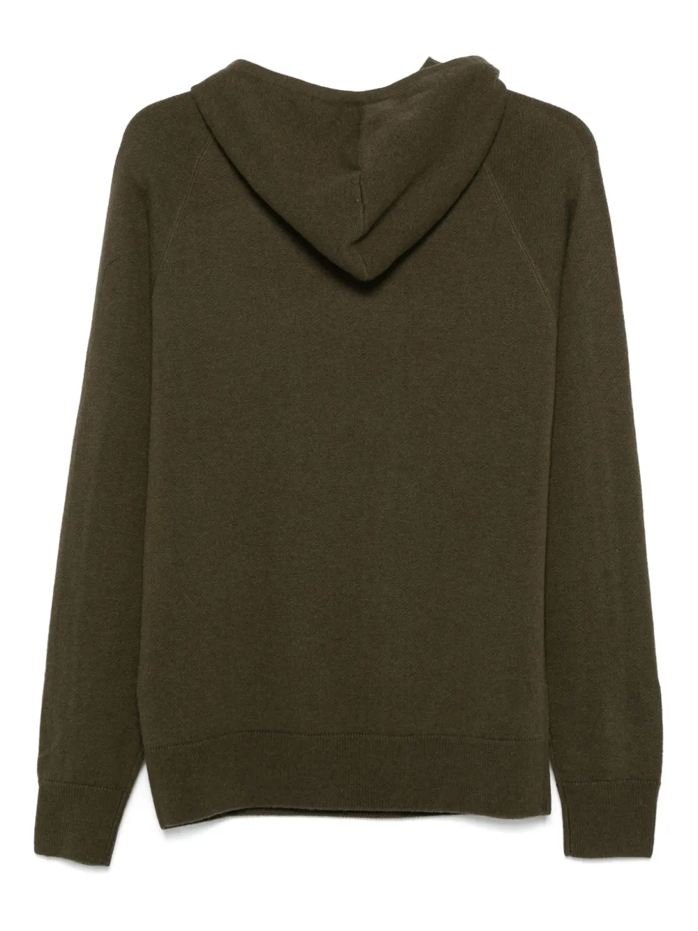 ASPESI Wollen hoodie - Groen