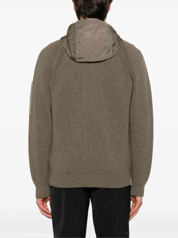 C.P. Company Lens detail Hoodie Green FARFETCH AO
