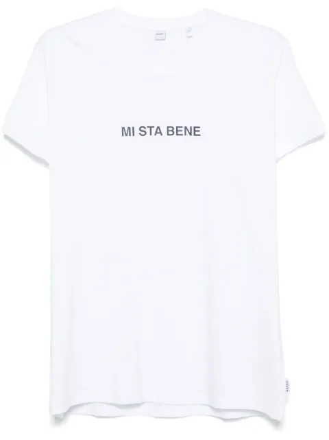 ASPESI slogan-print T-shirt