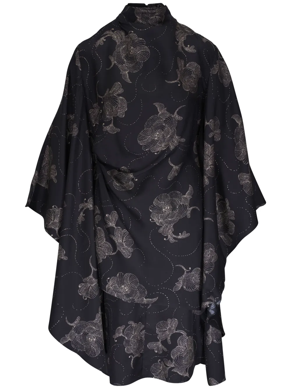 ZIMMERMANN Eden mini-jurk Zwart