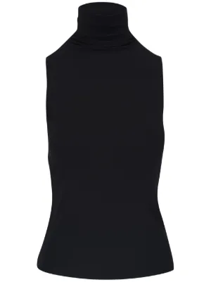 Pleats Please Issey Miyake プリーツ トップ | ブラック | FARFETCH JP