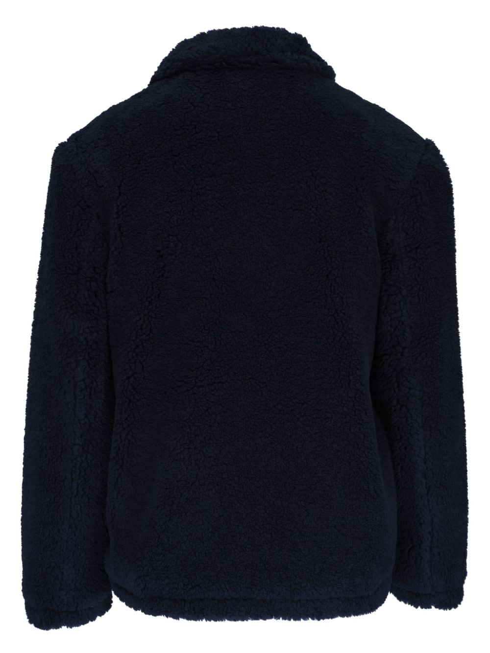 Shop Vince Faux Shearling Jacket In Blue