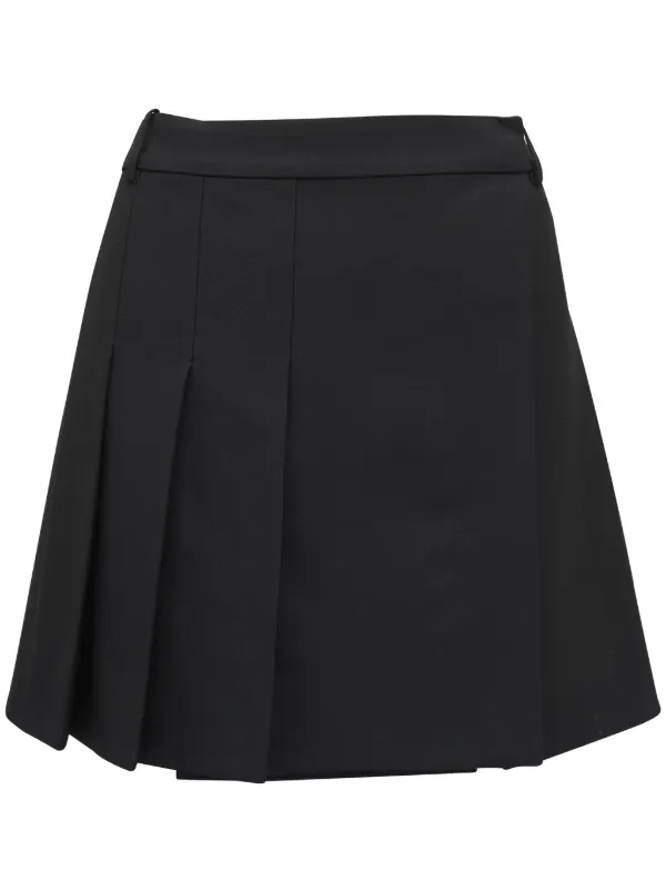 スカート ALEXANDER MCQUEEN Black Wool Skirt 25260119_55606484_600.jpg
