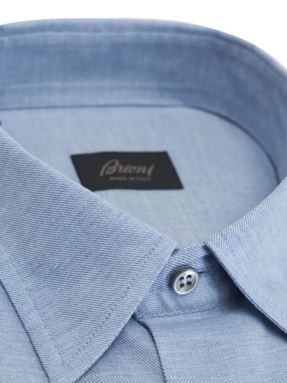 Brioni buttoned-up shirt - Blauw