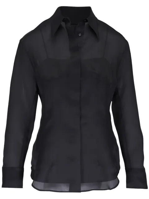 Akris camisa de seda