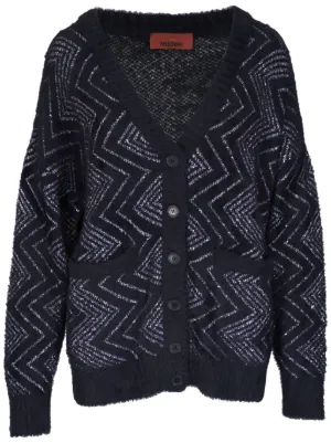 Missoni シェブロン カーディガン | ブルー | FARFETCH JP