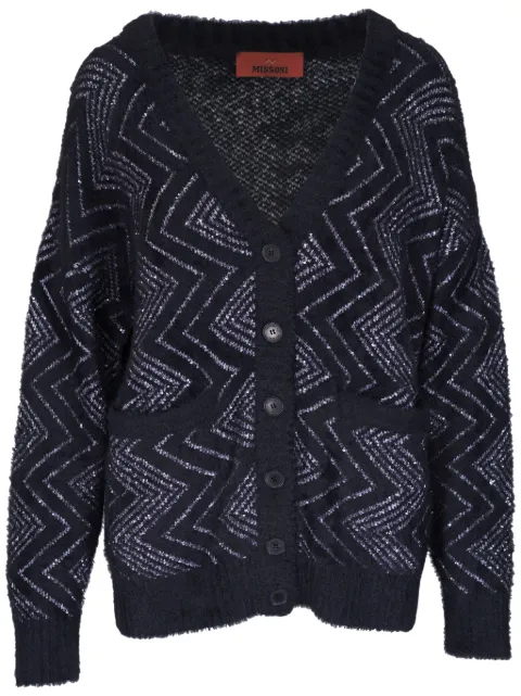 Missoni кардиган с узором зигзаг