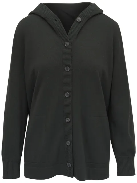 Akris hooded cardigan