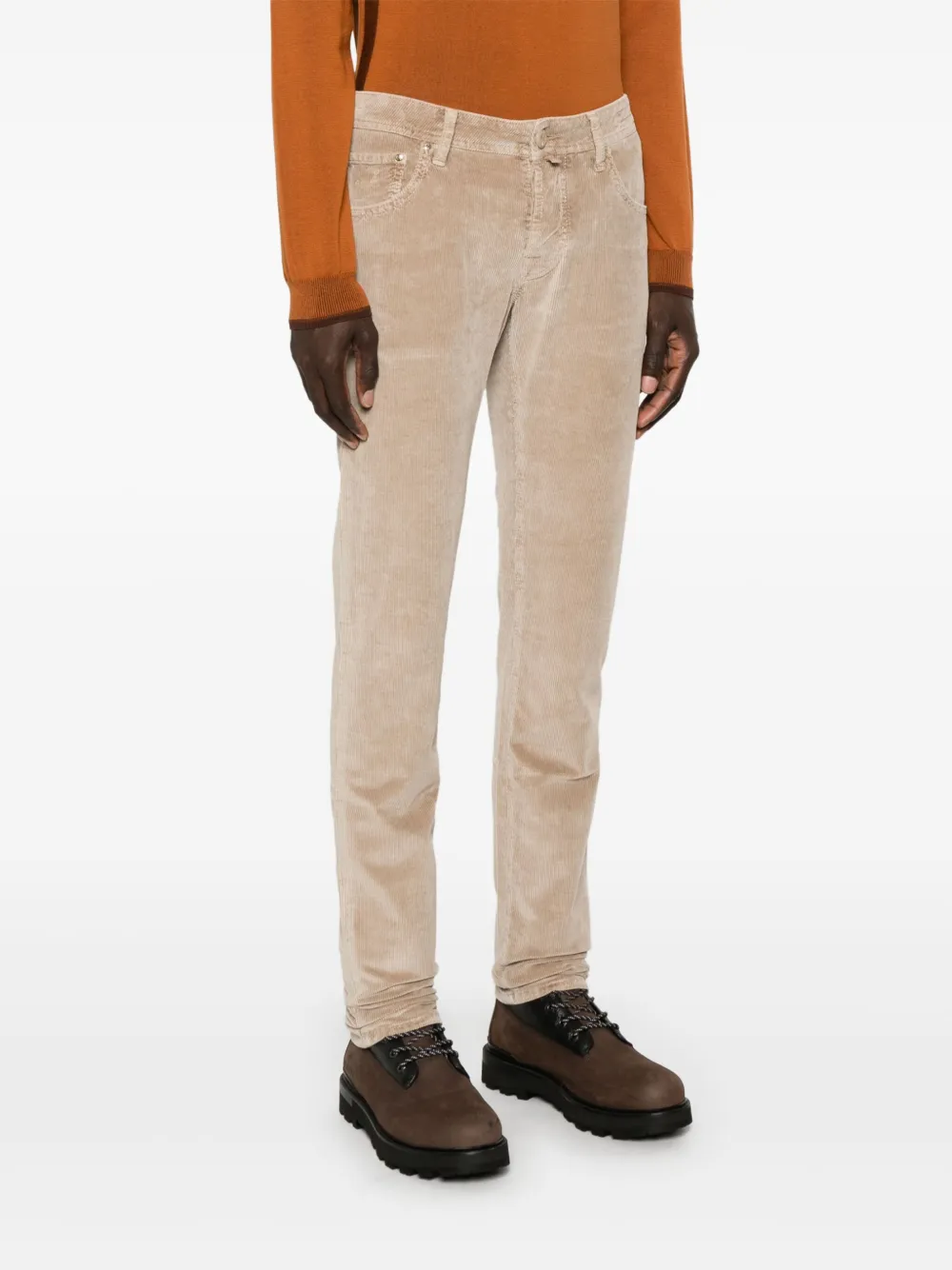 Jacob Cohën Nick broek Beige