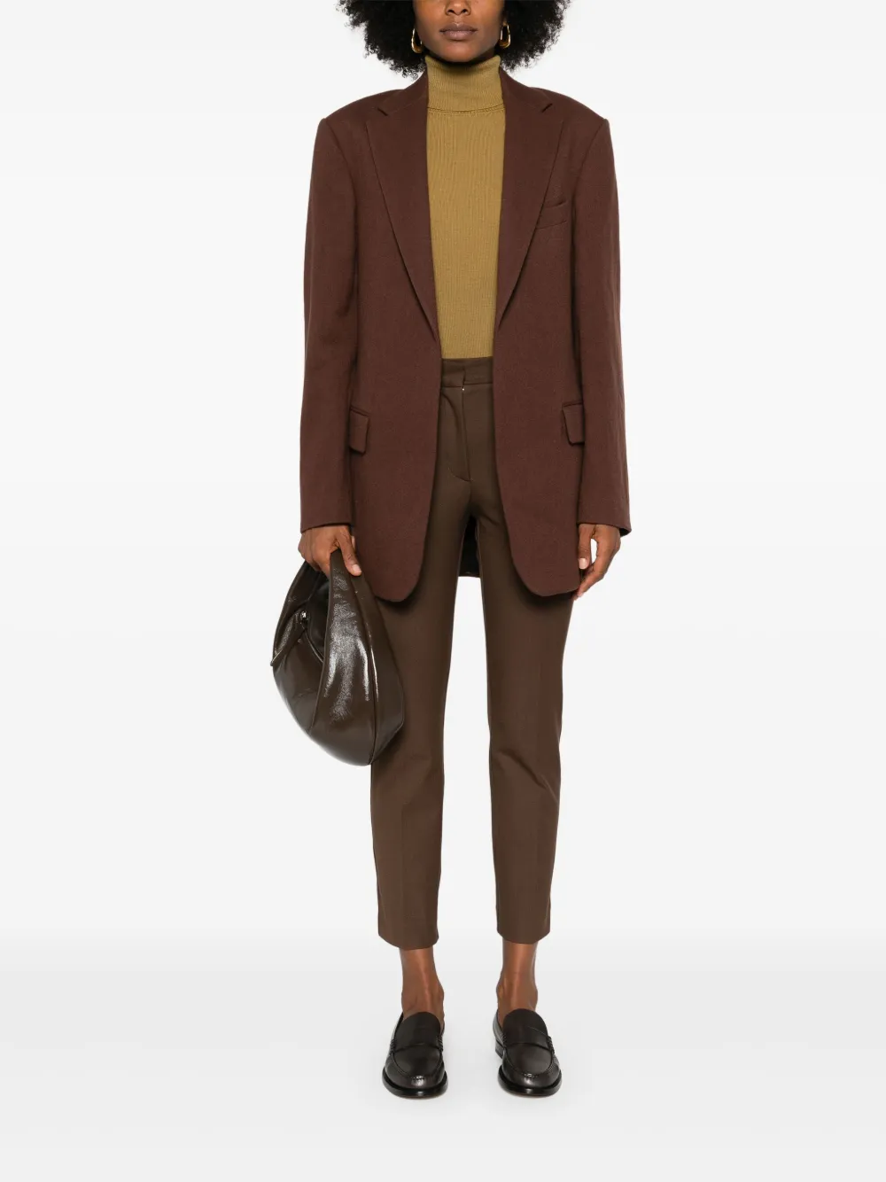 JOSEPH Coleman trousers - Bruin