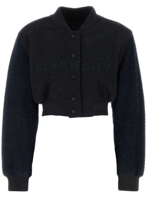 Givenchy cropped bomber jacket Women