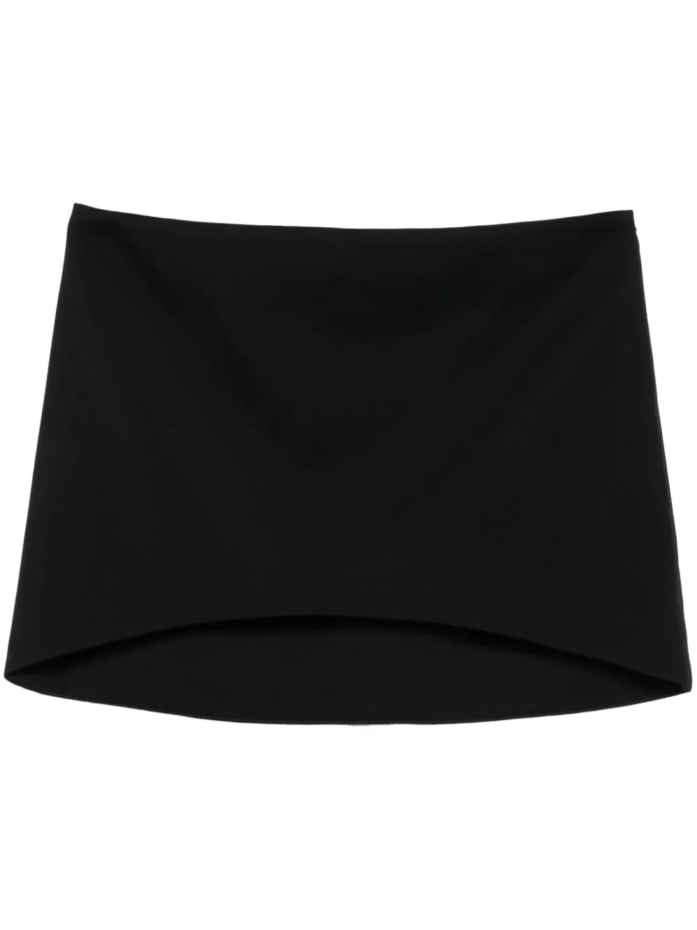 Givenchy Mini Skirt In Wool In Black