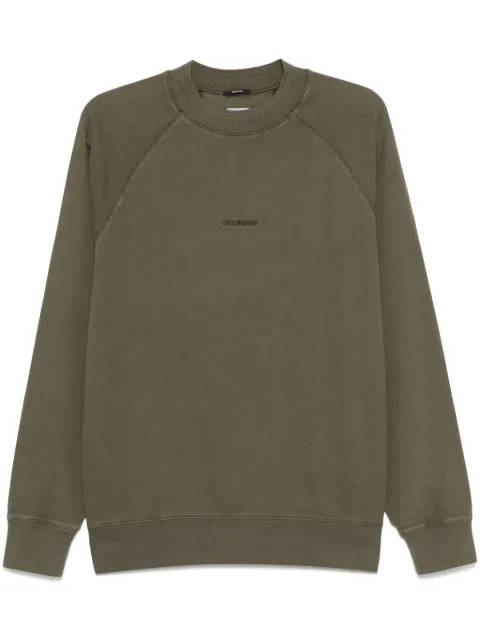 C.P. Company sudadera con logo bordado