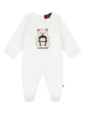 Aigner Kids Teddy Bear babygrow - White