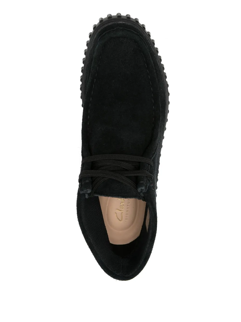 Clarks Torhill desert ankle boots Black