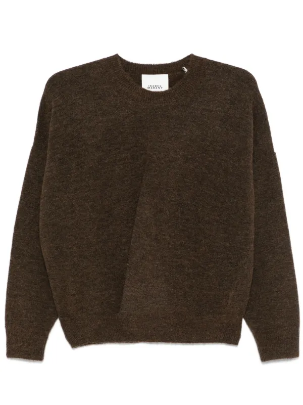 ISABEL MARANT Kingston Sweater Brown FARFETCH CA