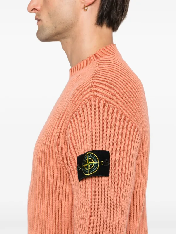 Stone  コンパスバッジ セーター Stone Island コンパスバッジ セーター | ブルー | FARFETCH JP