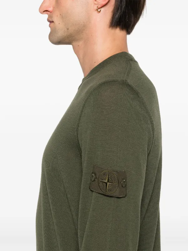 Zip Hoodie Stone Island Pullover M Stone Island Crew-neck Sweater