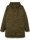 Stone Island hooded parka - Green