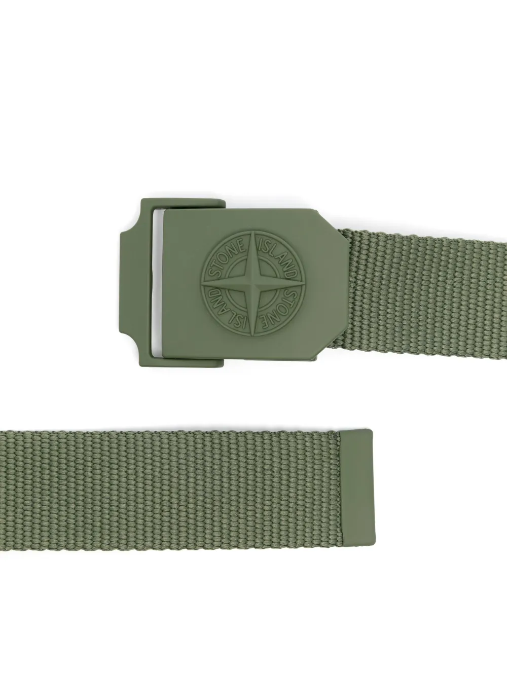 Stone Island Compass-buckle belt - Groen