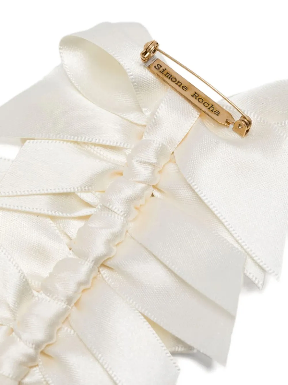 Simone Rocha long Rosette Bow brooch | Image 2