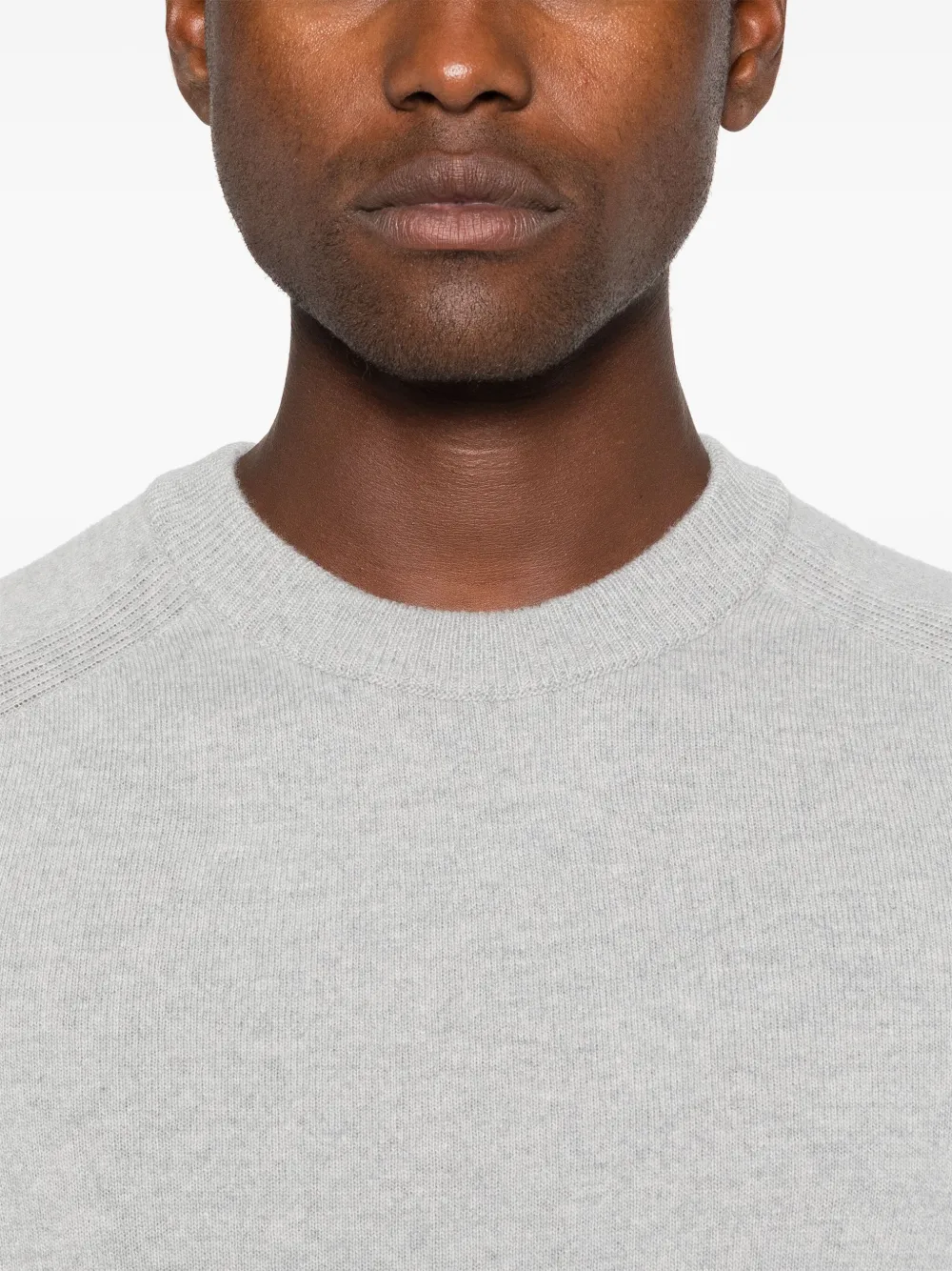 Stone Island Trui met Compass-logopatch Grijs