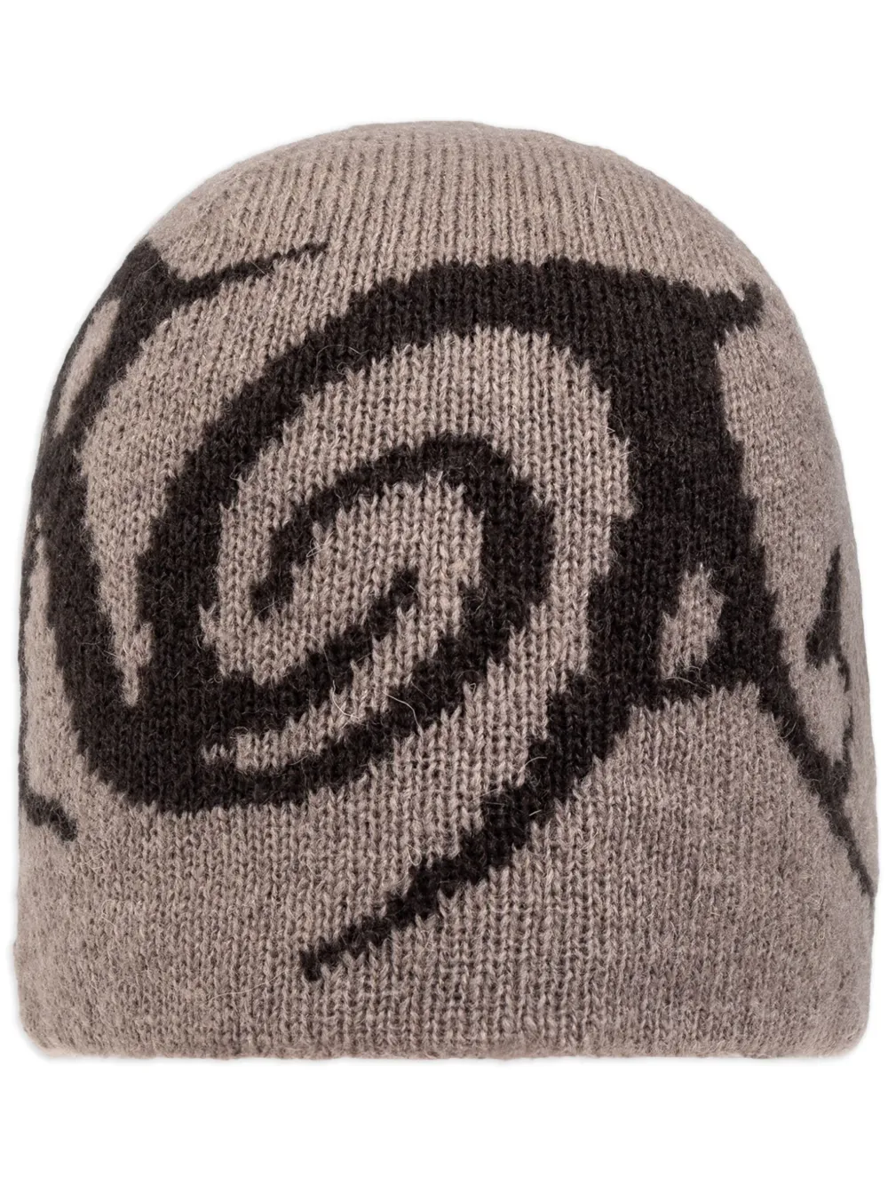 ROA graphic beanie - Brown