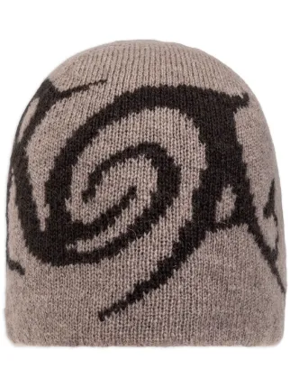 品揃え豊富で | ビーニー グラフィック ROA ブラウン JP FARFETCH | 帽子