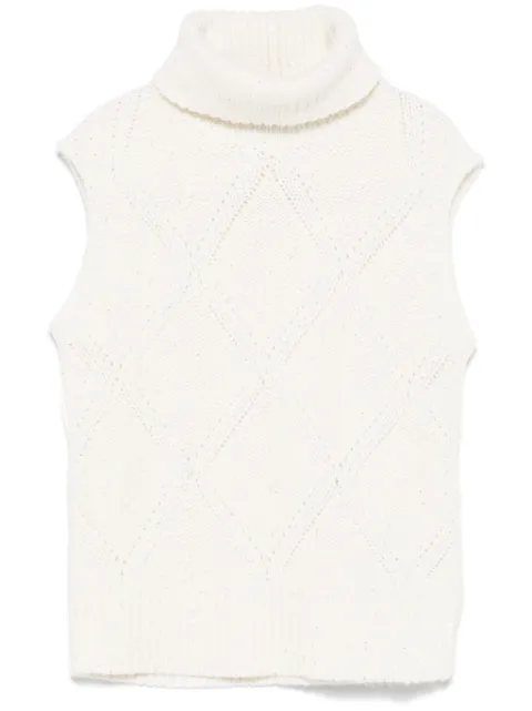 Fabiana Filippi knitted tank top