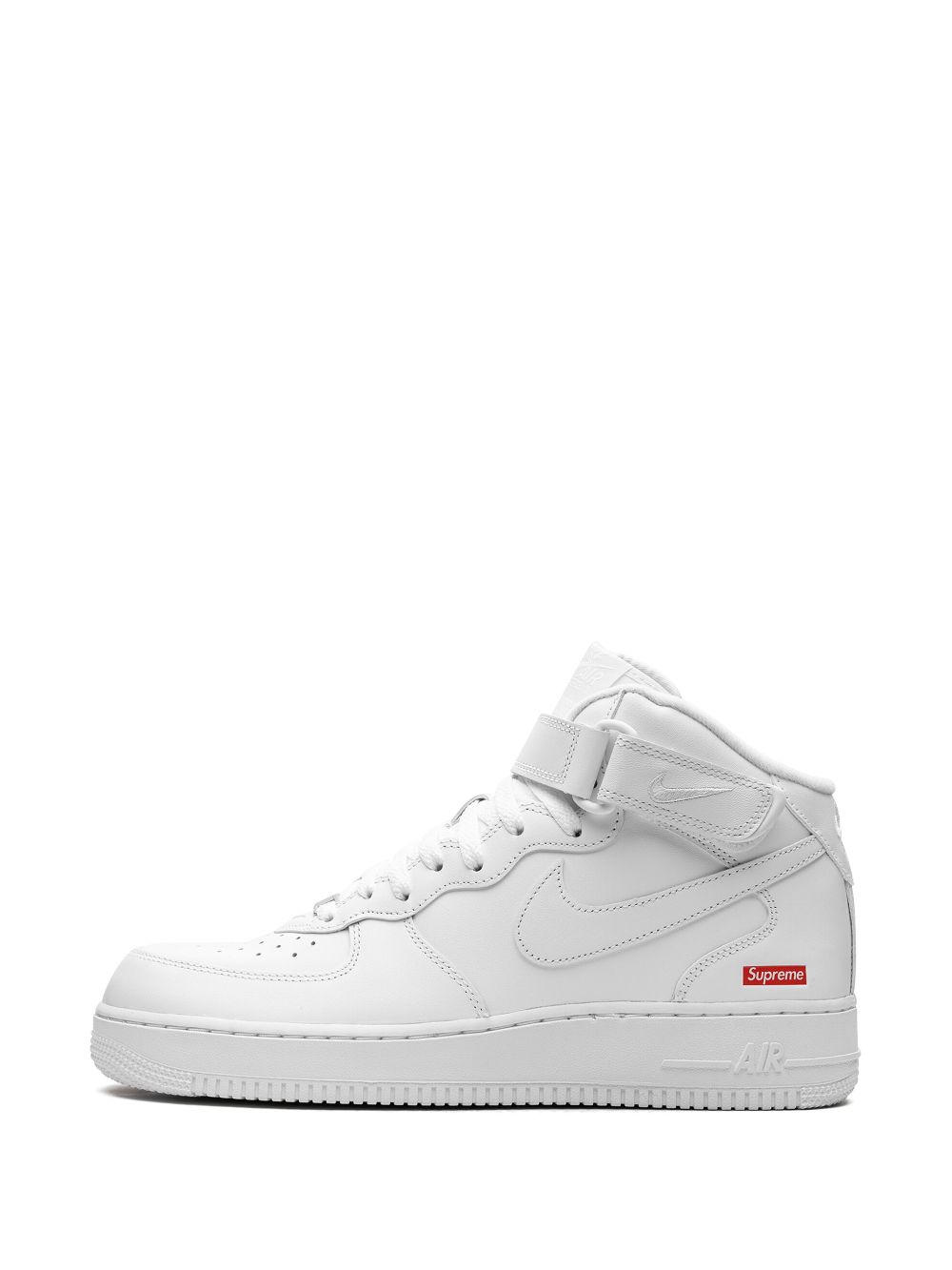 Nike x Supreme Air Force 1 "Mini Box Logo White" sneakers Wit