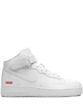 Nike x Supreme Air Force 1 Mid ""Mini Box Logo White"" sneakers