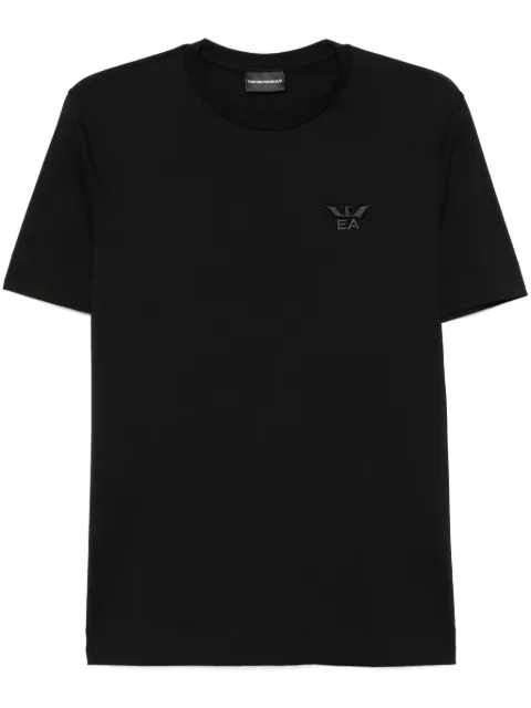 Emporio Armani logo-embroidered T-shirt 