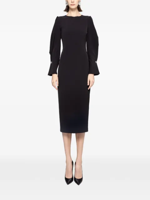 NISSA vestido midi cady