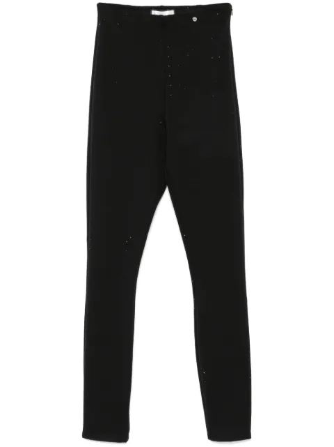 NISSA rhinestone-embellished leggings