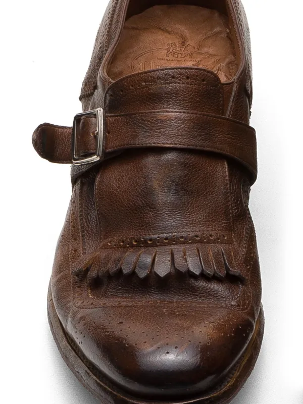Church's Kelby Double Monk Strap Suede Dress Shoes Size UK8 US9 Authentic |  eBay