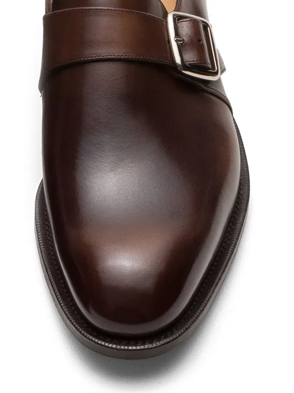 Church's Westbury Leather Monk Shoes | Brown | FARFETCH UK