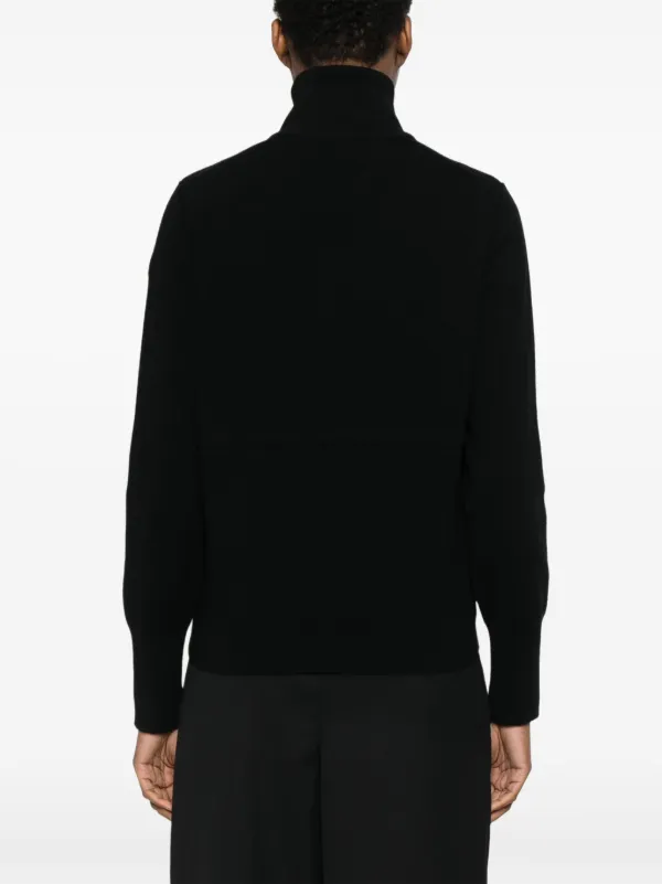 Moncler Panelled Jacket | Black | FARFETCH