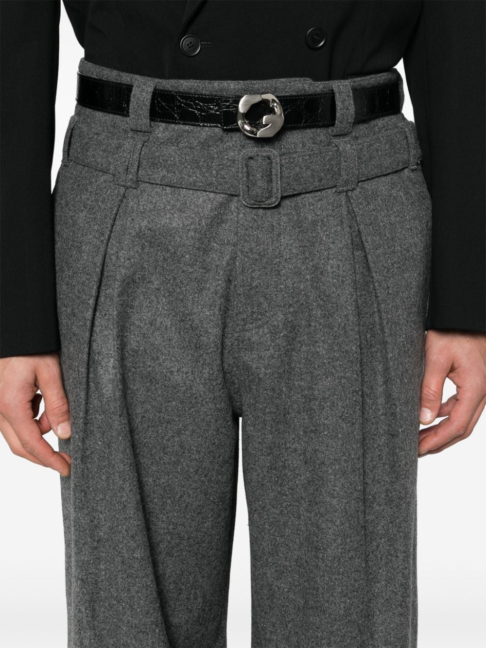 GIVENCHY WIDE-LEG TROUSERS 