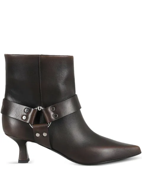 3juin 60mm logo-debossed boots