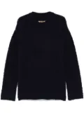 Uma Wang brushed sweater - Blue