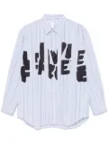 Comme Des Garçons Shirt striped shirt - Black