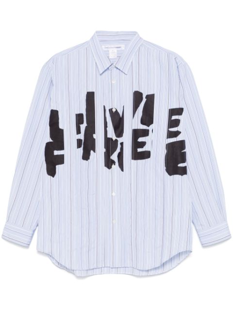 Comme Des Garcons Shirt striped shirt Men