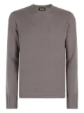 Drumohr cashemere crew-neck sweater - Grey