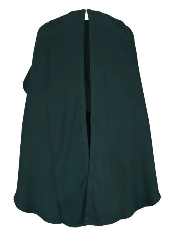 green emerald velvet dress Zimmermann Eden Handkerchief Dress, Black Inca Lily, Size 3
