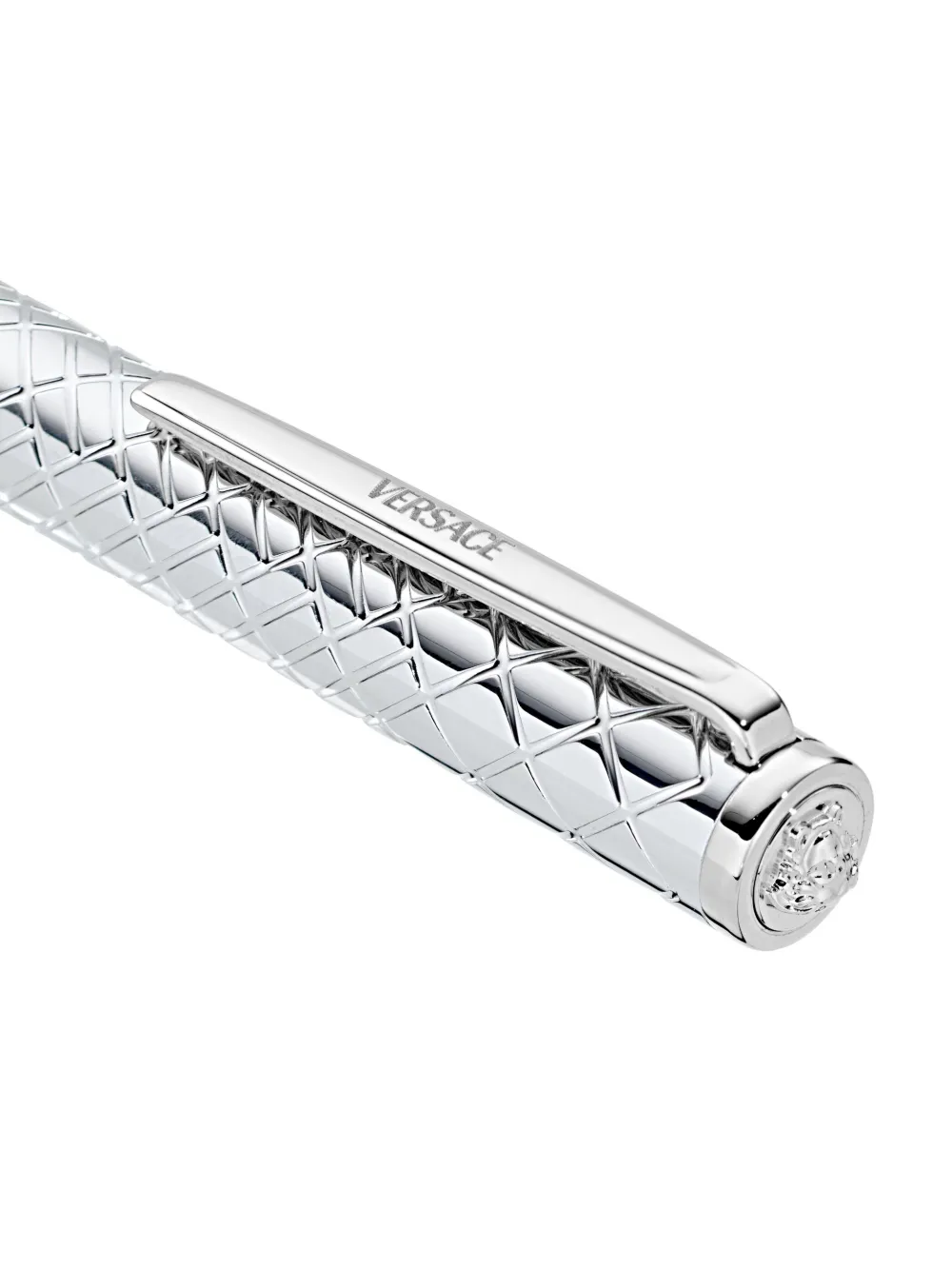 Versace Reve Ballpoint Pen In Silver