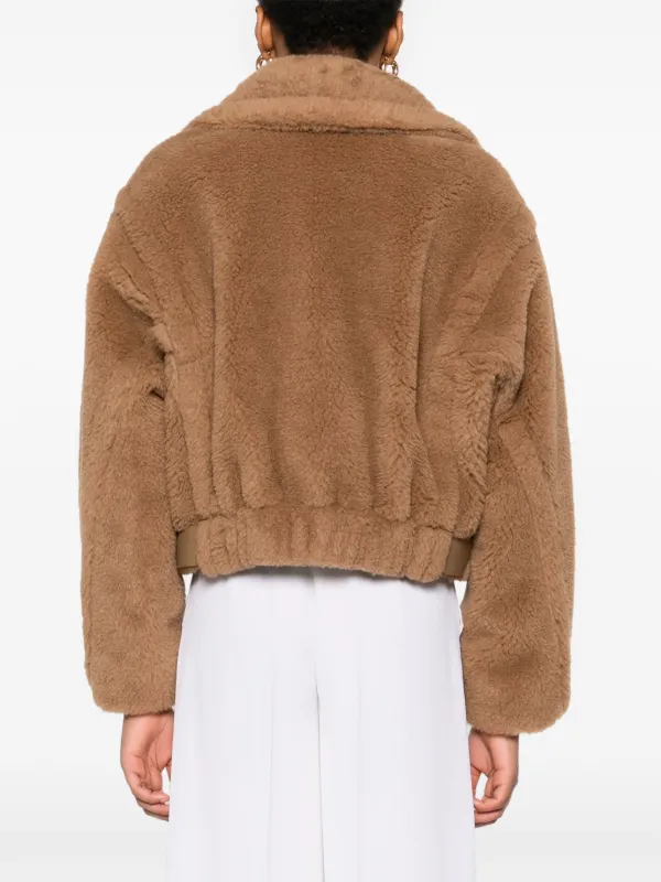 Max Mara Gardone Jacket | Brown | FARFETCH TW