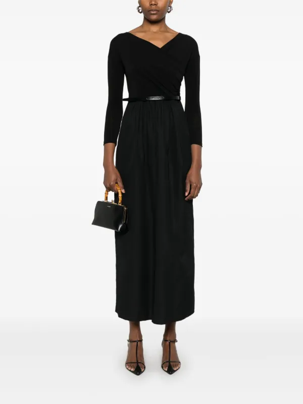 【Max Mara】KAISER◆ストレッチジャージー◆ロングドレス ☆Max Mara☆Kaiser ストレッチジャージーロングドレス (Max